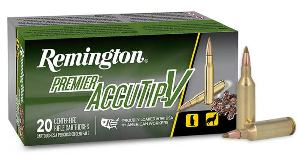 REMINGTON 17REM FIREBALL 20GR PREMIER ACCUTIP-V 20CT