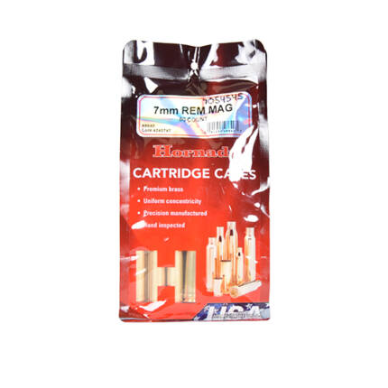 HORNADY 7MM REM MAG BRASS 50CT #8640
