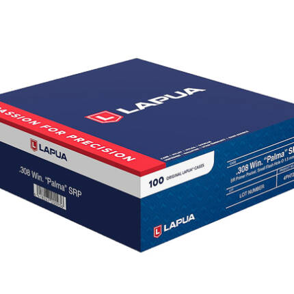 LAPUA 308 WIN PALMA SRP BRASS 100CT