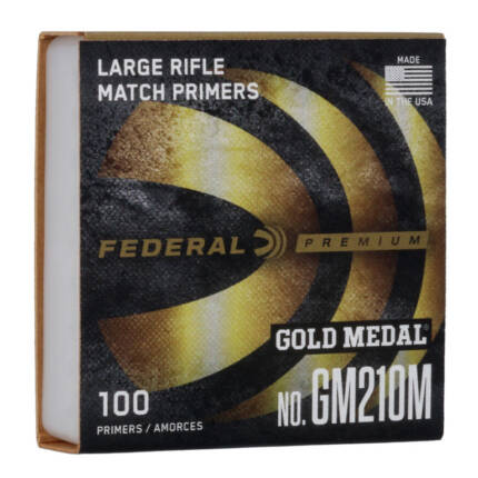 FEDERAL GM LARGE RIFLE PRIMERS 100PK