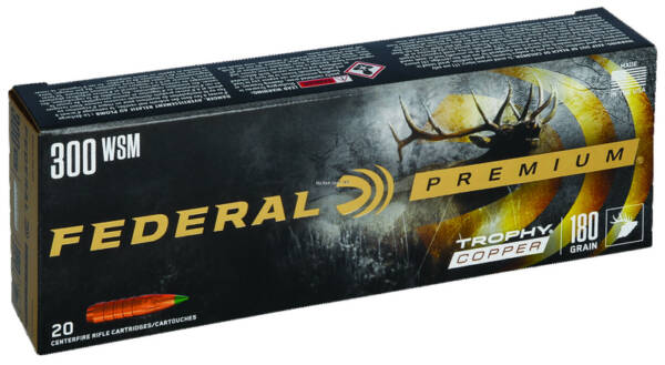 FEDERAL 300WSM 180GR PREMIUM TROPHY COPPER