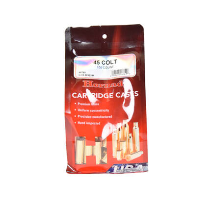 HORNADY 45 COLT BRASS 100CT #8780