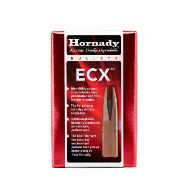 HORNADY 22CAL 50GR ECX 50CT 224034
