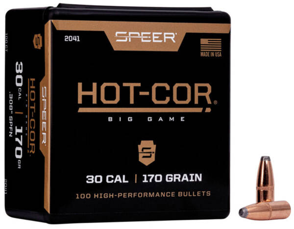 SPEER 30CAL 170GR HOT-COR SPFN 2041