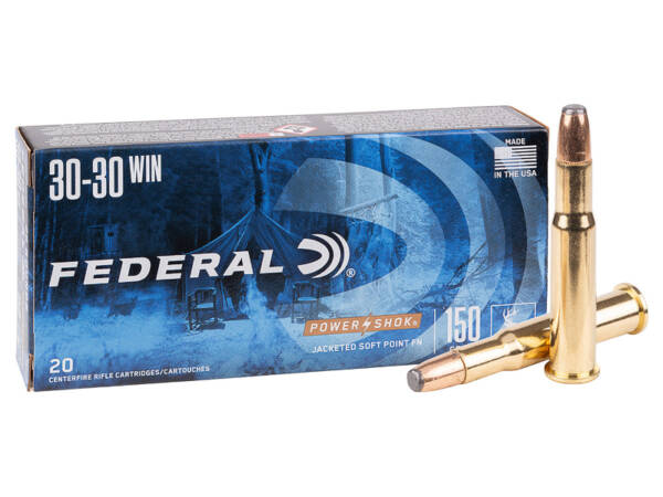 FEDERAL 30-30 WIN 150GR POWER SHOK