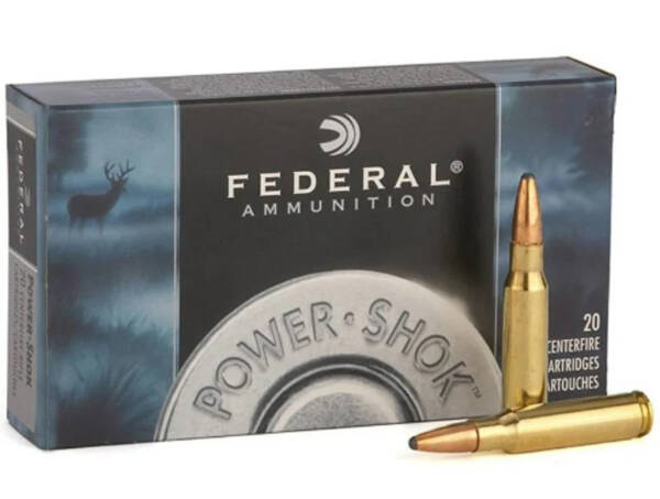 FEDERAL 308 WIN 180GR JSP POWER SHOK