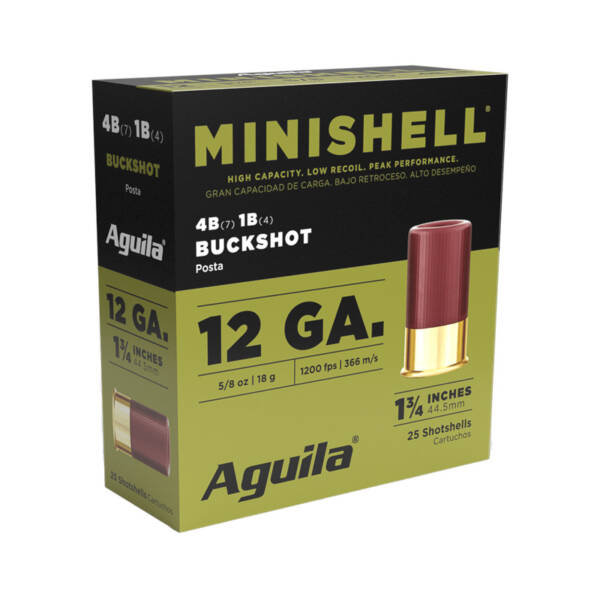 AGUILA MINISHELL 12GA BUCKSHOT