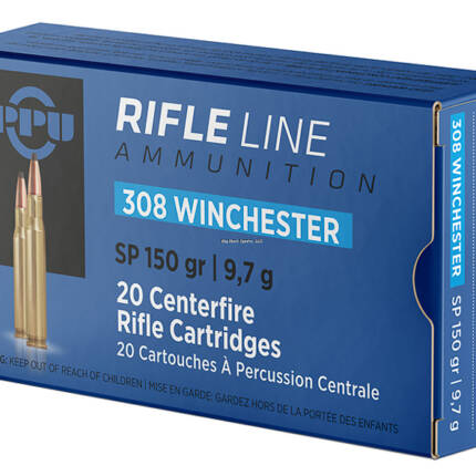 PPU 308 WIN 150GR SP