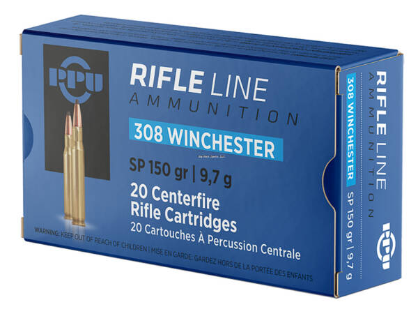 PPU 308 WIN 150GR SP