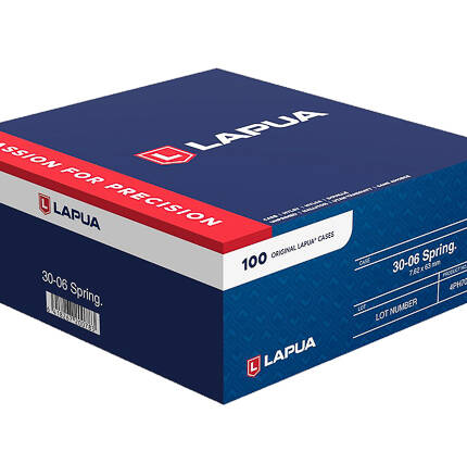 LAPUA 30-06 SPRG BRASS 100CT