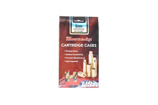 HORNADY 6MM CREEDMOOR BRASS 50CT #86280