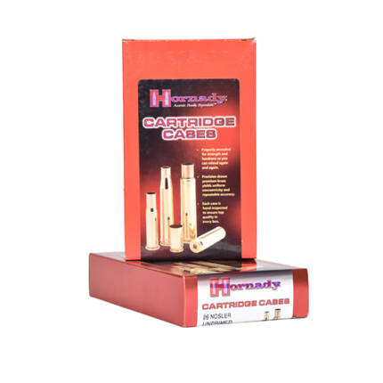 HORNADY 26 NOSLER BRASS 20CT #86289