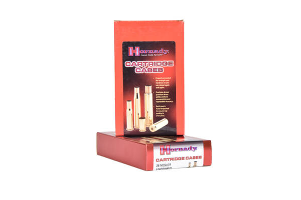 HORNADY 26 NOSLER BRASS 20CT #86289