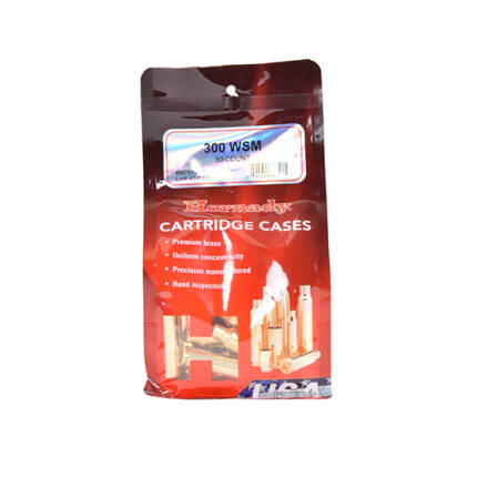 HORNADY 300 WSM BRASS 50CT #86701