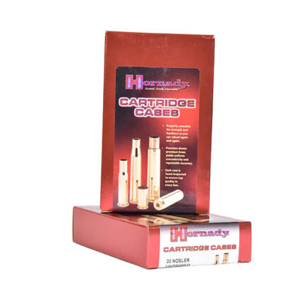 HORNADY 30 NOSLER BRASS 20CT #86706