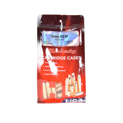 HORNADY 6MM REM BRASS 50CT #8622