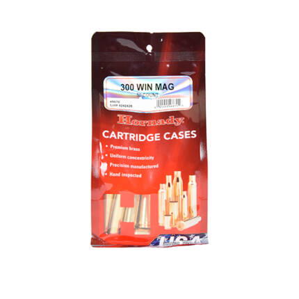 HORNADY 300 WIN MAG BRASS 50CT #8670