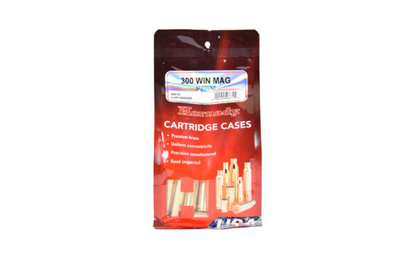 HORNADY 300 WIN MAG BRASS 50CT #8670
