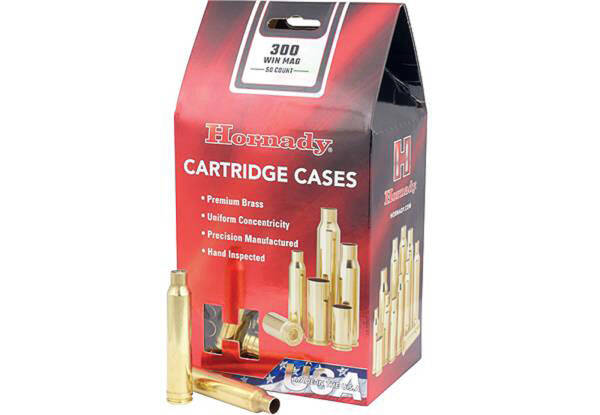 HORNADY 300 WIN MAG BRASS 50CT #8670