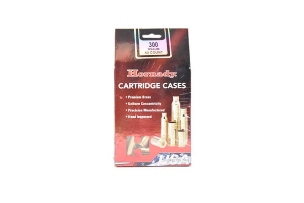 HORNADY 300 RSAUM BRASS 50CT #86722