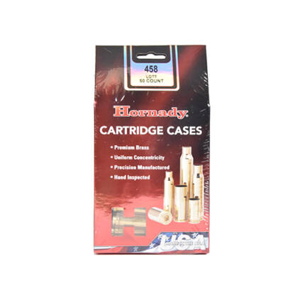 HORNADY 458 LOTT BRASS 50CT #8697