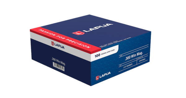 LAPUA 300 WIN MAG BRASS 100CT