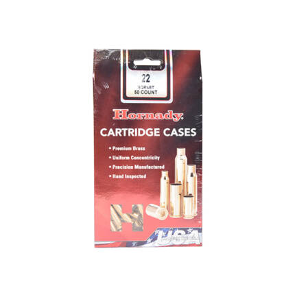 HORNADY 22 HORNET BRASS 50CT #8602