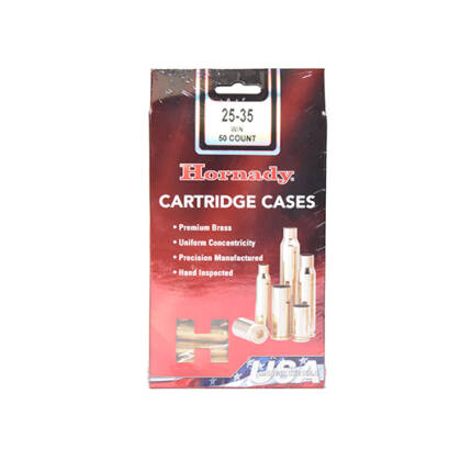 HORNADY 25-35 WIN BRASS 50CT #86101