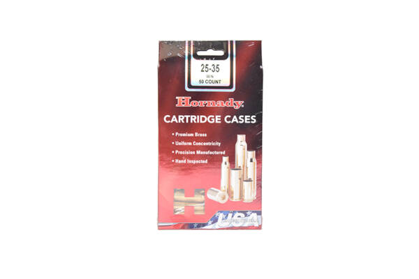 HORNADY 25-35 WIN BRASS 50CT #86101