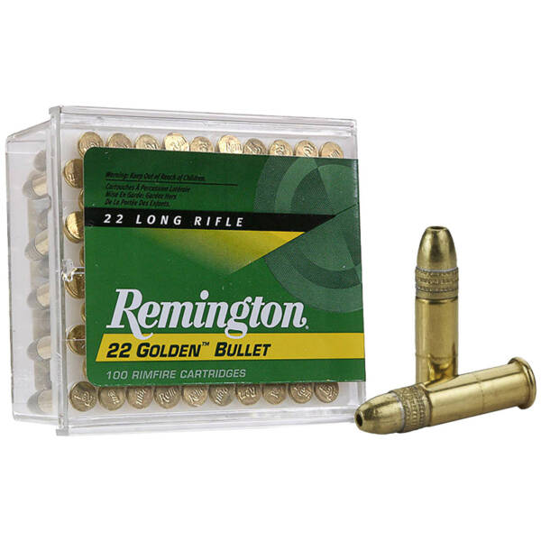 REMINGTON 22LR 40GR GOLDEN BULLET HP HIGH VELOCITY 100CT