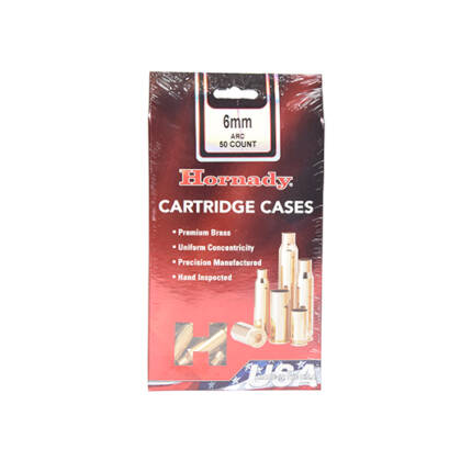 HORNADY 6MM ARC BRASS 50CT #86287