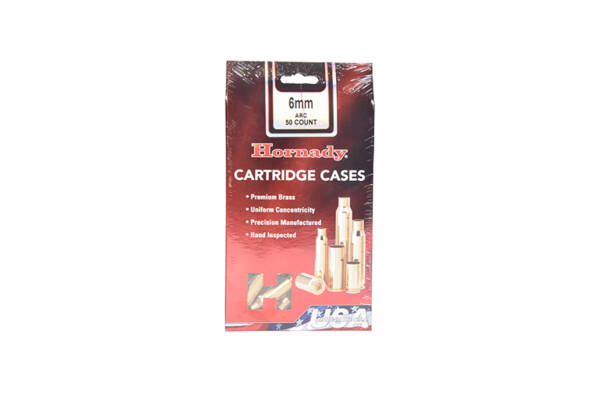 HORNADY 6MM ARC BRASS 50CT #86287
