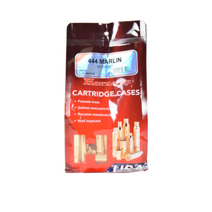 HORNADY 444 MARLIN BRASS 50CT #8692
