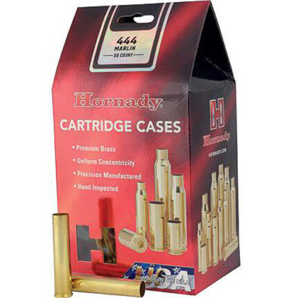 HORNADY 444 MARLIN BRASS 50CT #8692