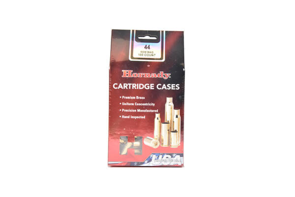 HORNADY 44 REM MAG BRASS 50CT #8750