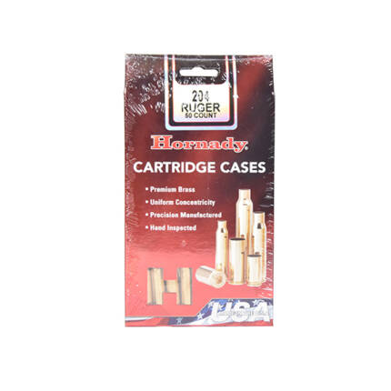 HORNADY 204 RUGER BRASS 50CT #8604