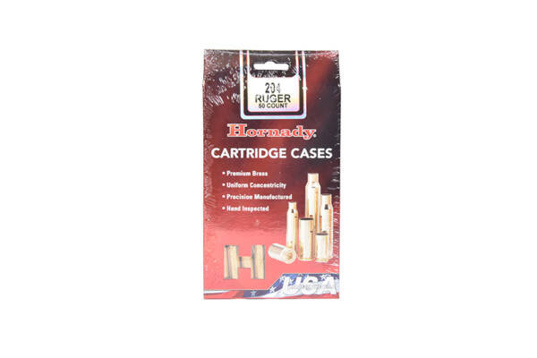 HORNADY 204 RUGER BRASS 50CT #8604