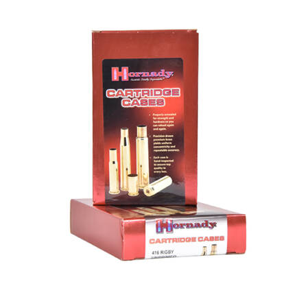 HORNADY 416 RIGBY BRASS 20CT #8687