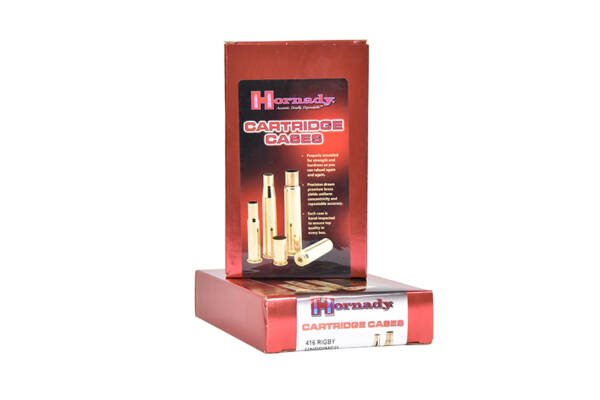 HORNADY 416 RIGBY BRASS 20CT #8687