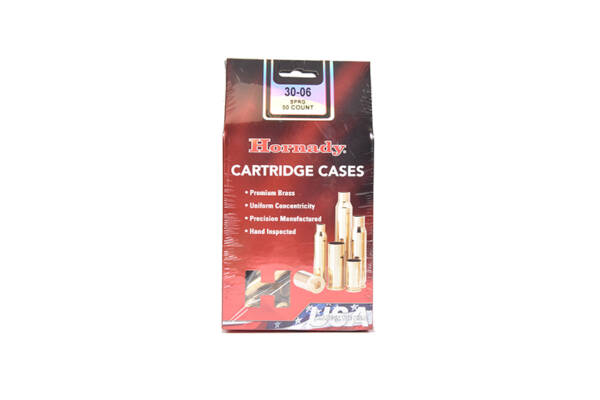 HORNADY 30-06 SPRG BRASS 50CT #8665