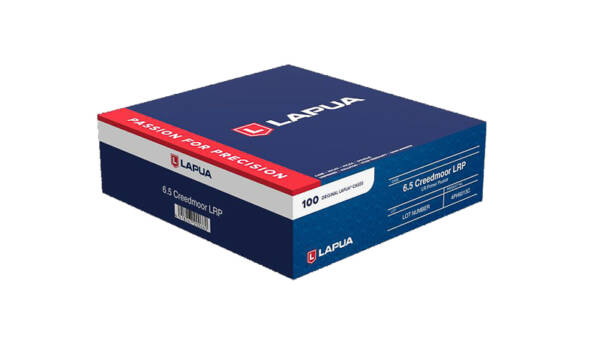 LAPUA 6.5 CREEDMOOR LRP BRASS 100CT