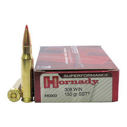 HORNADY 308 WIN 150GR SST SUPERFORMANCE