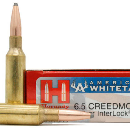 HORNADY 6.5MM CM 129GR INTERLOCK AMERICAN WHITETAIL
