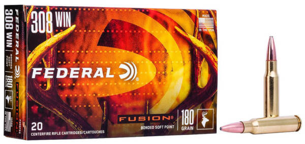 FEDERAL 308 WIN 180GR BSP FUSION