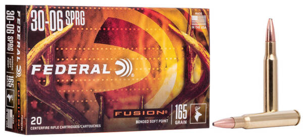 FEDERAL 30-06G SPRG 165GR BSP FUSION