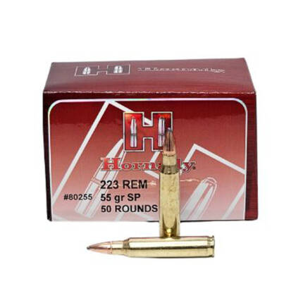 HORNADY 223 REM 55GR SP 50CT