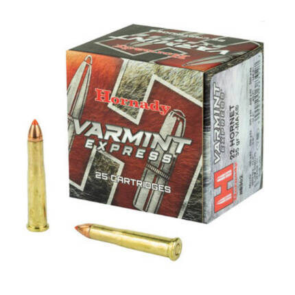 HORNADY 22 HORNET 35GR V-MAX 25CT