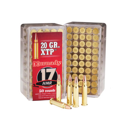 HORNADY 17HMR 20GR XTP 50CT