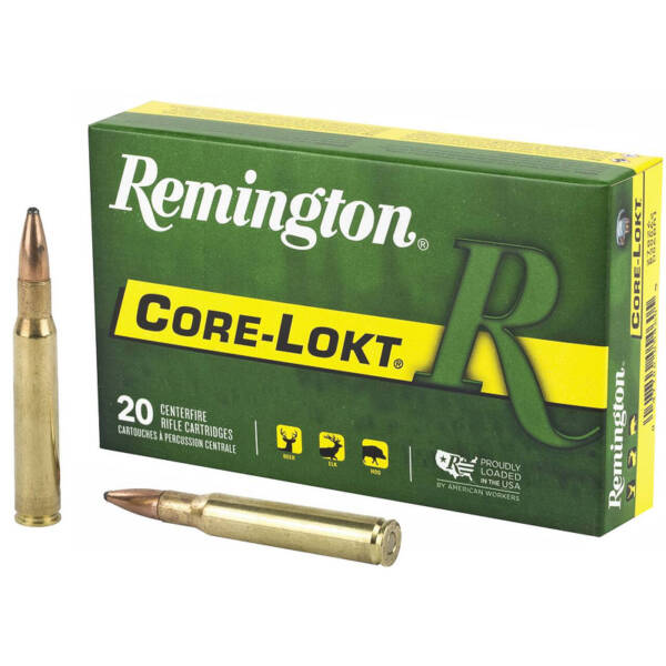 REMINGTON 30-06 SPRG 150GR CORE-LOKT PSP