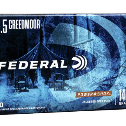 FEDERAL 6.5MM CM 140GR SP POWER SHOK